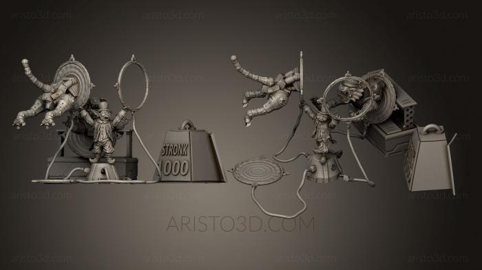 Miscellaneous figurines and statues (STKR_0509) 3D model for CNC machine